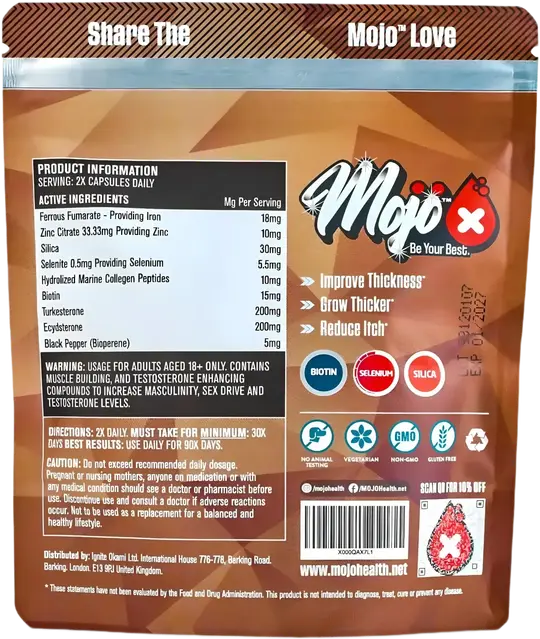 كبسولات MOJO™ BEARD