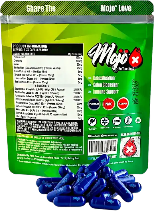 كبسولات MOJO™ DETOX