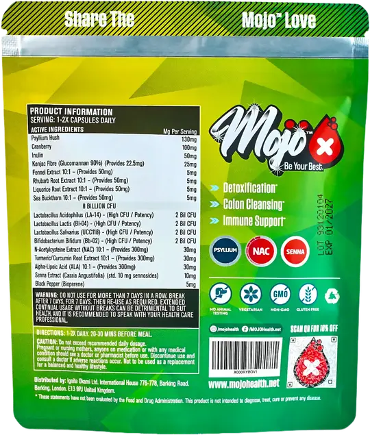 كبسولات MOJO™ DETOX